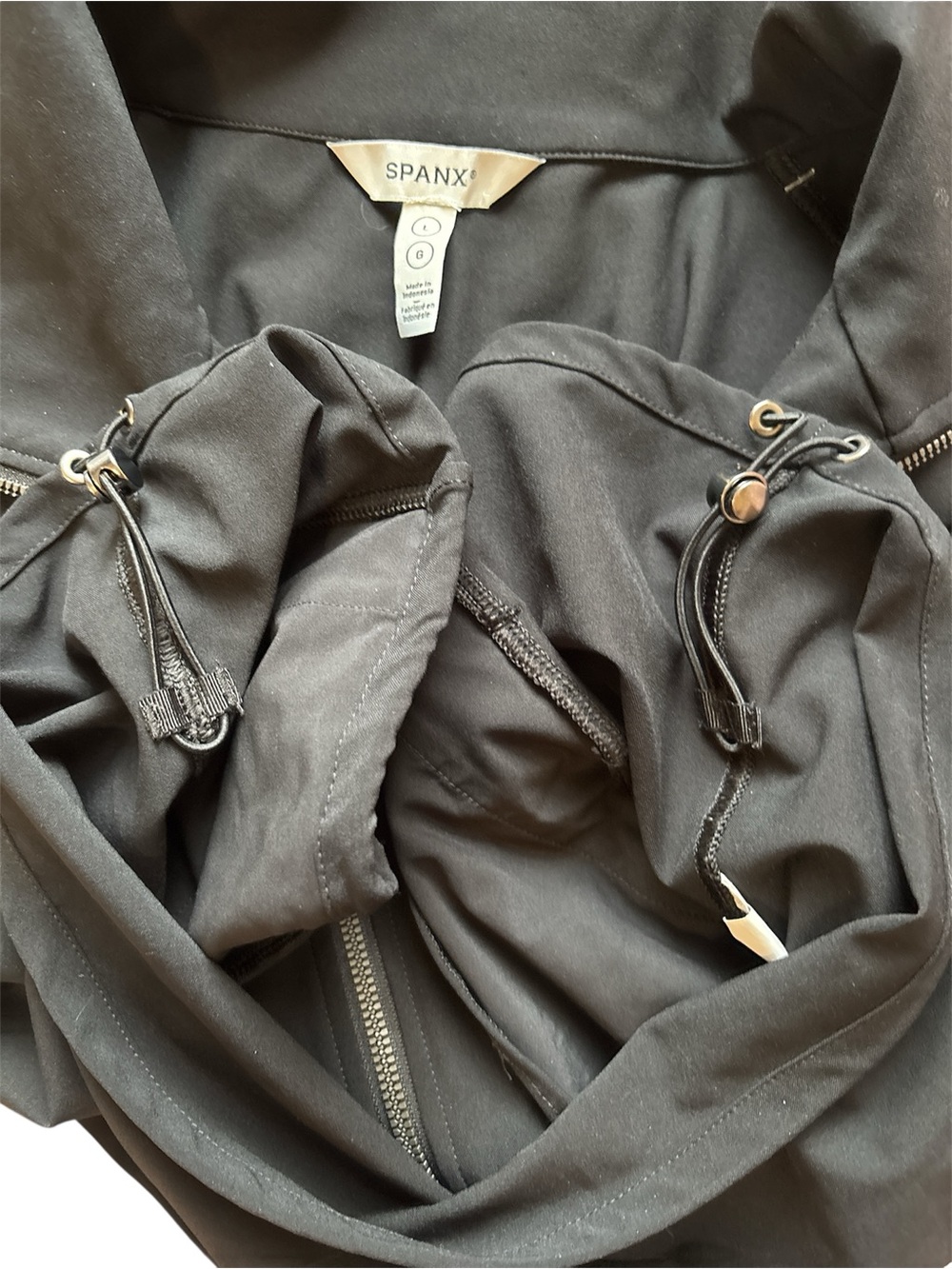 SPANX size Large Casual Fridays Cinched Everyday lightweight bomber Jacket - Picture 7 of 11